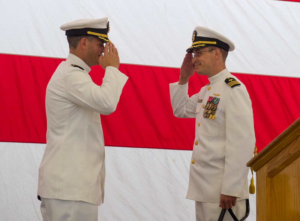 VQ-1 Holds Change of Command Ceremony