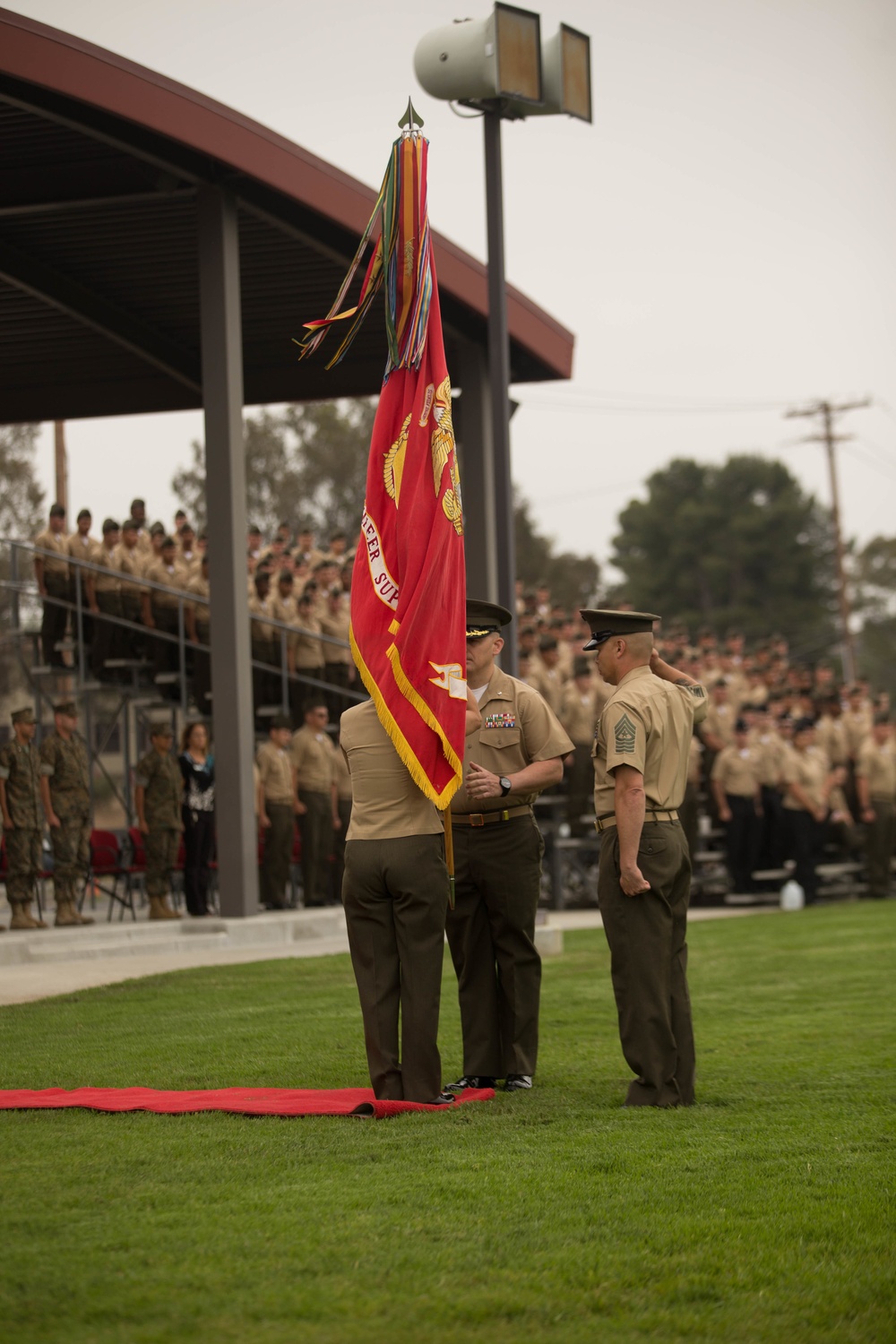7th Engineer Support Battalion - Change of Command