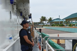 Coast Guardsmen at Tradewinds 2018
