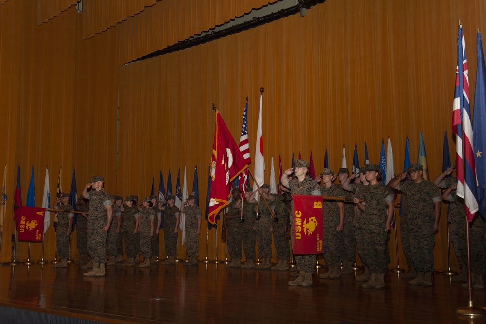 MCIPAC Headquarters and Support Battalion Change of Command
