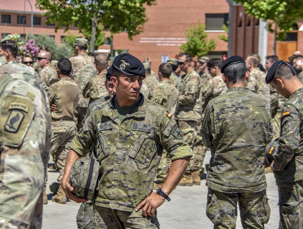 Intense Spanish Paratroopers