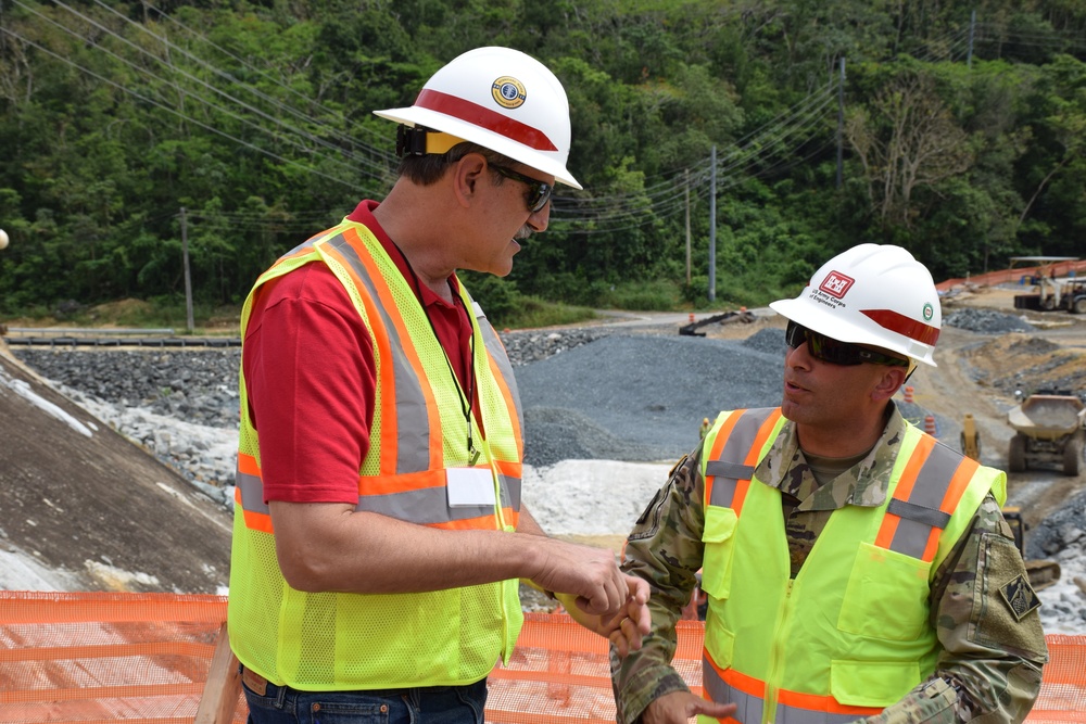 USACE continues to support recovery efforts at Guajataca Dam