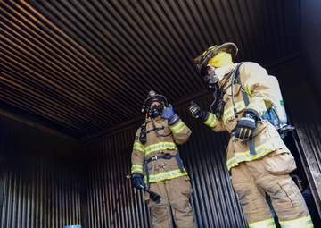 Ellsworth and RCFD train at 700 degrees