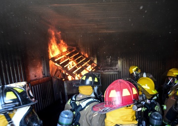 Ellsworth and RCFD train at 700 degrees