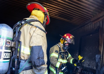 Ellsworth and RCFD train at 700 degrees