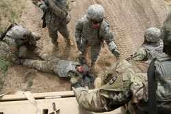 Ohio Army National Guard Engineers Complete Casualty Evacuation Training [Image 1 of 5]