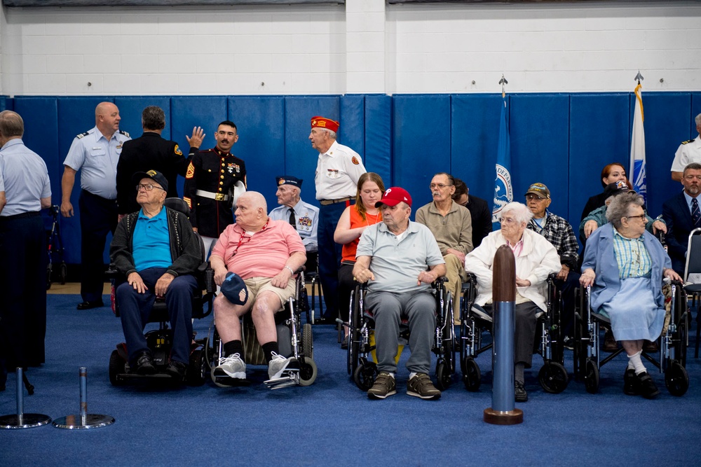 Veterans Visit Coast Guard Training Center Cape May