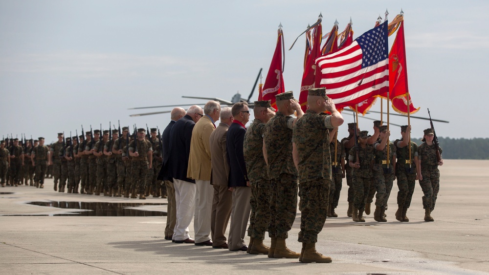 2nd Marine Aircraft Wing Change of Command Ceremony