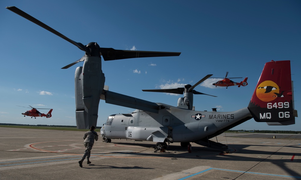 Marines fuel Coast Guard mission