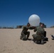 METOC Marines release weather balloon during ITX 4-18