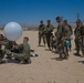 METOC Marines release weather balloon during ITX 4-18