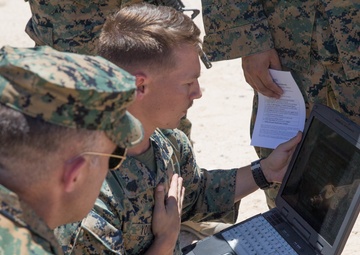 METOC Marines release weather balloon during ITX 4-18