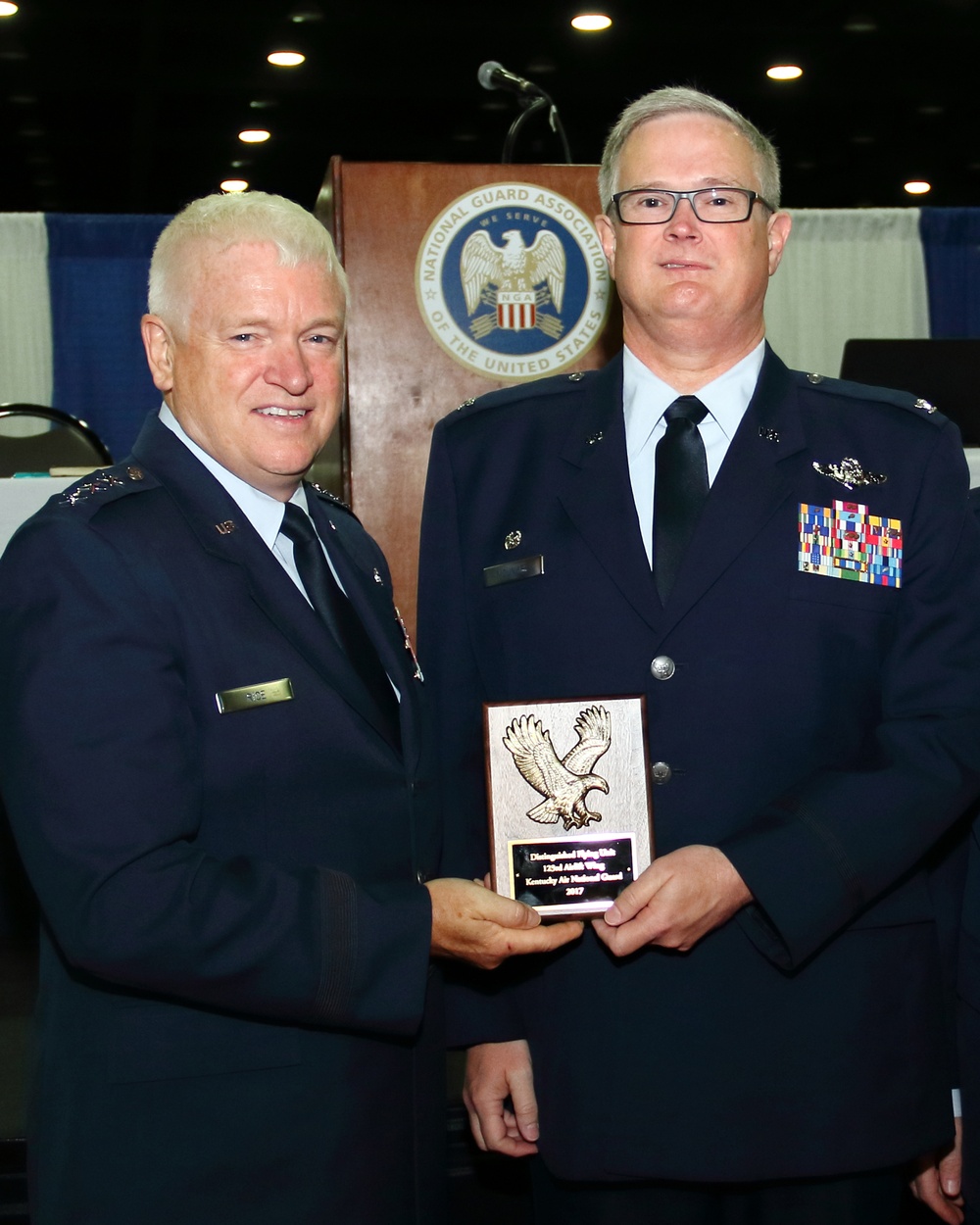 123rd Airlift Wing earns NGB Flying Unit Plaque