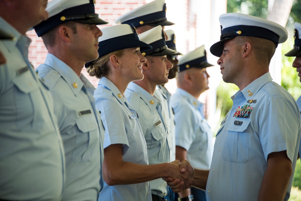 Coast Guard Station Charleston conducts change of command ceremony