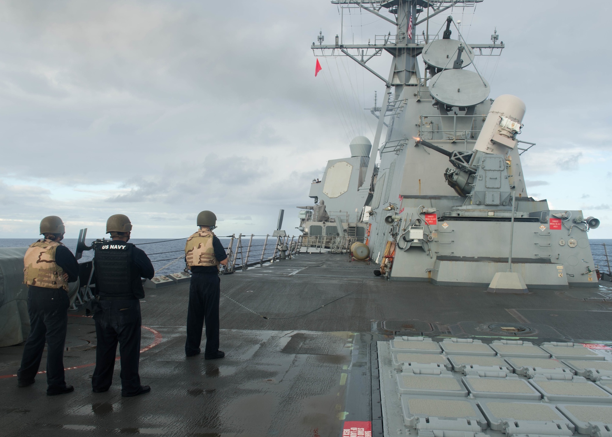 アメリカ海軍　ウィリアム.P.ローレンス　チャレンジ DVIDS - Images - USS William P. Lawrence Tests Close-In Weapon System