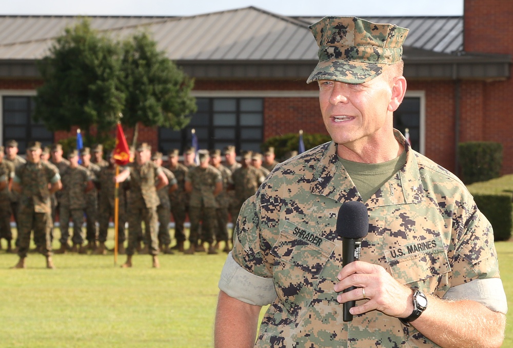 Marine Corps Logistics Command welcomes new commanding general