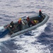 Man Overboard Drill Aboard USS William P. Lawrence