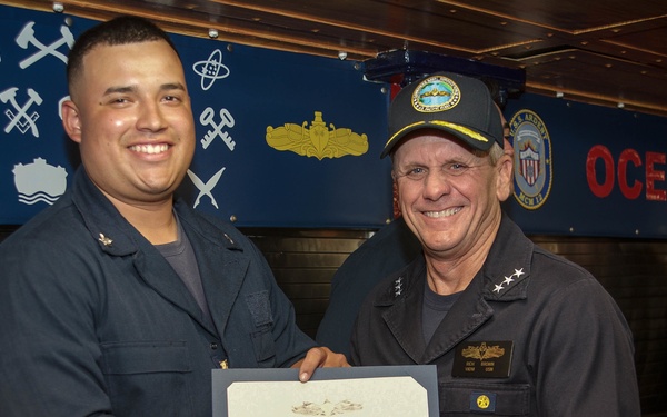 Admiral Brown Tours USS Ardent (12)