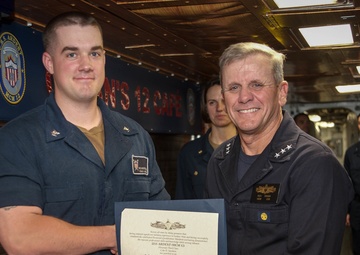 Admiral Brown Tours USS Ardent (12)