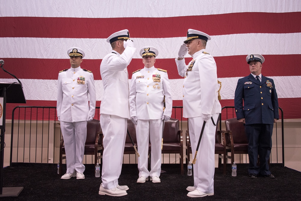 Coast Guard Air Station Savannah conducts change of command ceremony