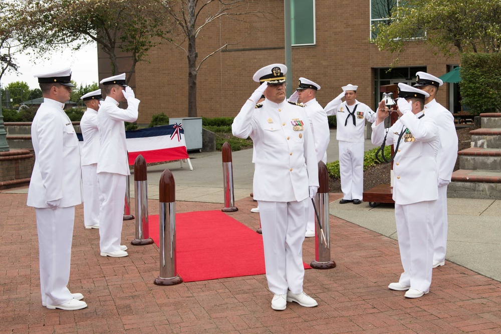 Naval Station Everett hold Change of Command