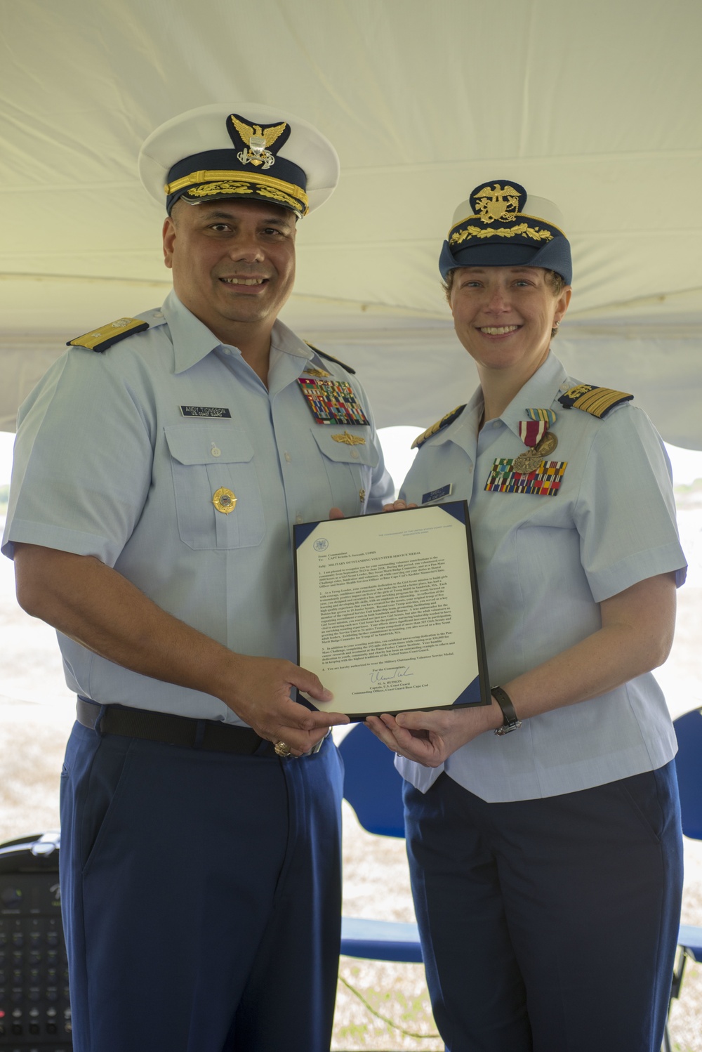 Captain Kristin S. Sareault, USPHS Retirement Ceremony