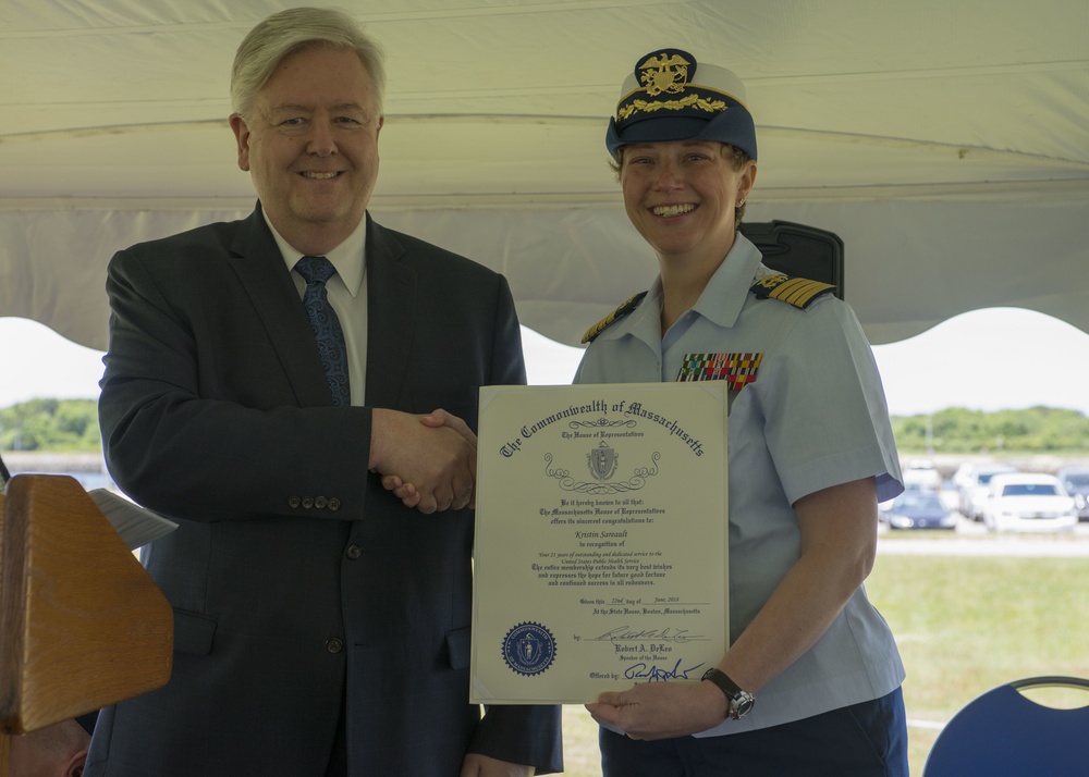 Captain Kristin S. Sareault, USPHS Retirement Ceremony