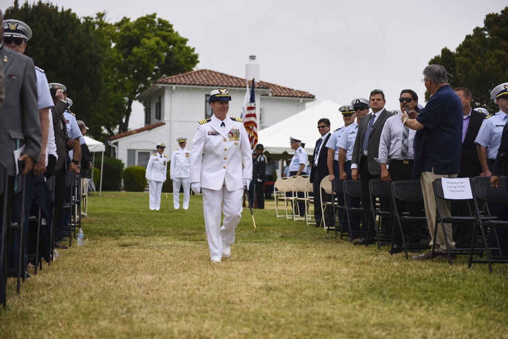 Coast Guard Sector Los Angeles-Long Beach Change of Command ceremony