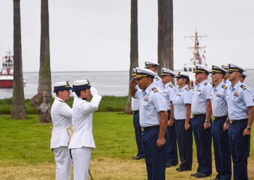 Coast Guard Sector Los Angeles-Long Beach Change of Command ceremony