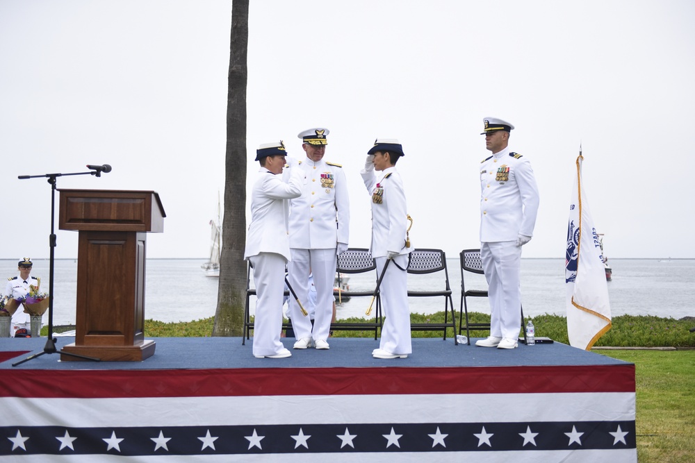 Coast Guard Sector Los Angeles-Long Beach Change of Command ceremony