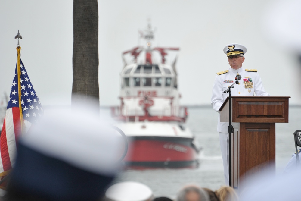 Sector LA change of command