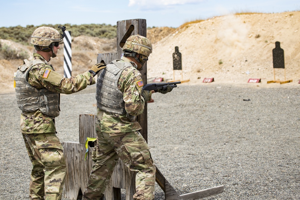 81st SBCT conduct short range marksmanship training