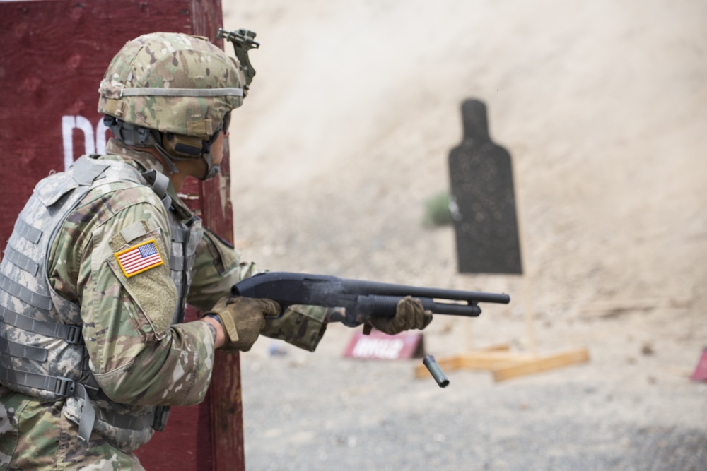 81st SBCT conduct short range marksmanship training