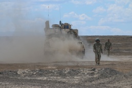 1-163rd Combined Arms Battalions Trains at OCTC