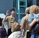 Family members watch Re-Enlistment aboard USS Wisconsin