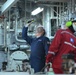 Coast Guard marine inspectors conduct foreign tank vessel inspection in Norton Sound near Nome, Alaska