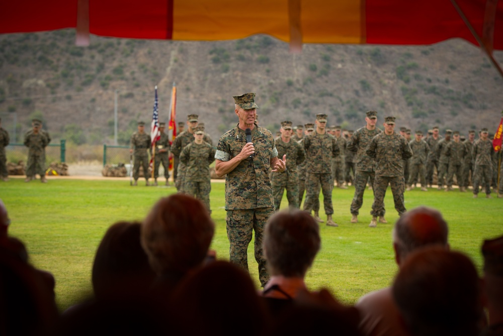 Change of Command: 1st CEB