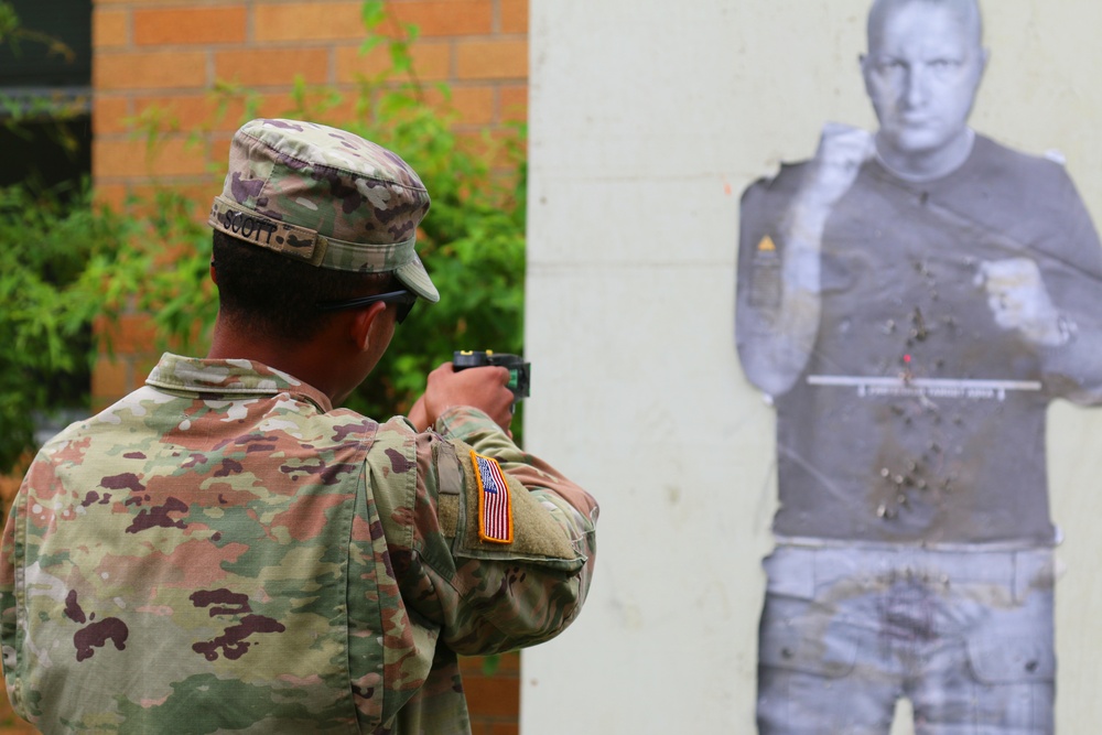 661st MP's MACH, Taser and OC Spray Training