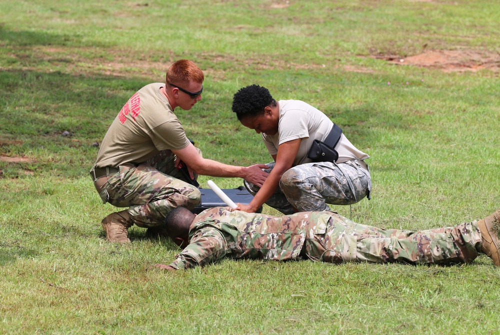 661st MP's MACH, Taser and OC Spray Training