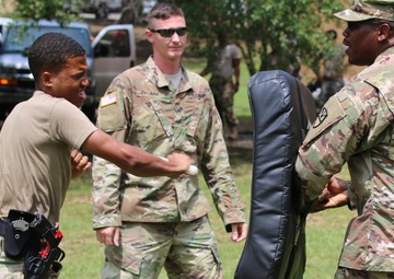 661st MP's MACH, Taser and OC Spray Training