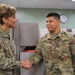 Dental Health Command-Pacific Soldier receives coin from Army Surgeon General