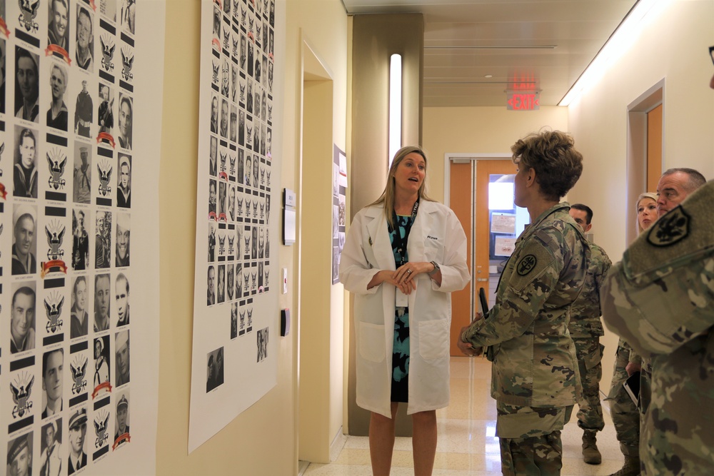 Army Surgeon General visits POW/MIA facility