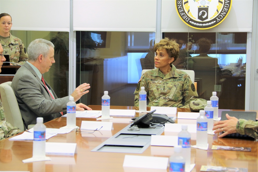 Army Surgeon General receives tour of POW/MIA facility