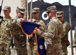 Task Force Marauder conducts guidon casing ceremony