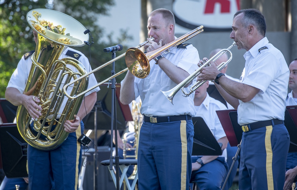 101st Army Band horn section
