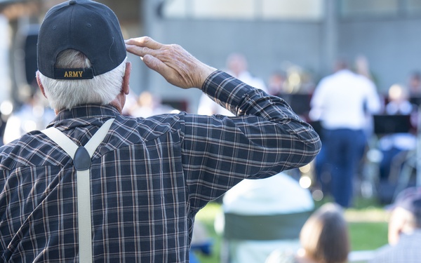 Army band salute