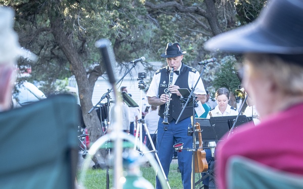 Watching the Army Band