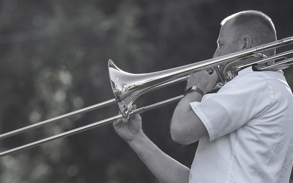 Army band trombone