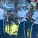 Army Band saxophone interruption