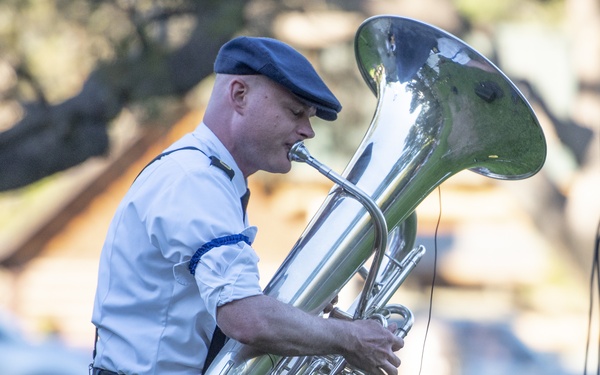Army band tuba
